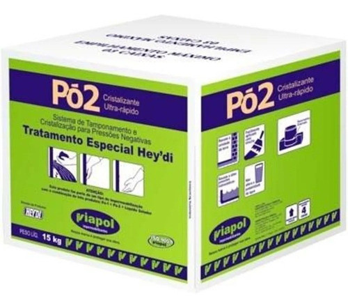 Viapol Pó 2 4kg Cimento Acelerador (mercado Envios ) 0