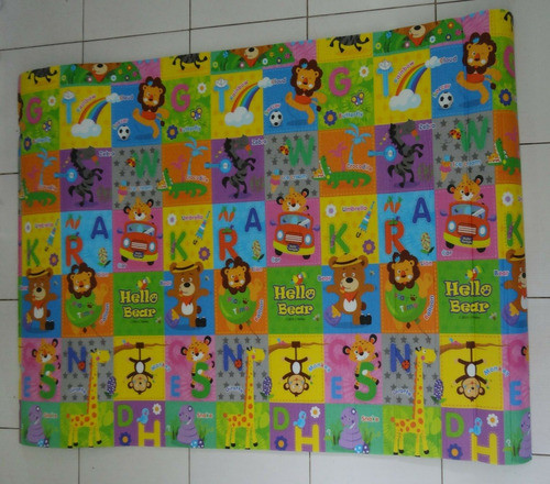 Tapete Emborrachado Enrolado Infantil Hi Selva Let Girotondo 1