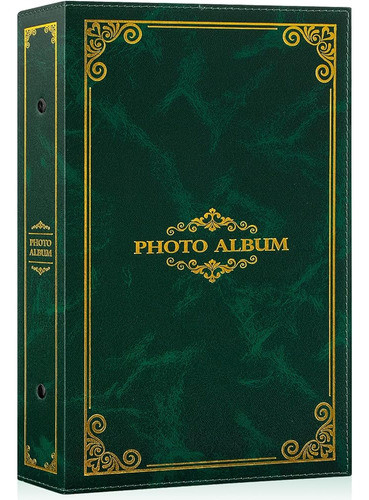 Lanpn Álbum De Fotos Tradicional 4x6 300 Bolsillos, Álbumes 0