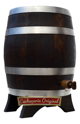 Barril Corote Cachaça Carvalho Europeu Vertical 5 Litros 1