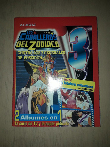 Álbum De Figuritas Los Caballeros Del Zodiaco 3 0