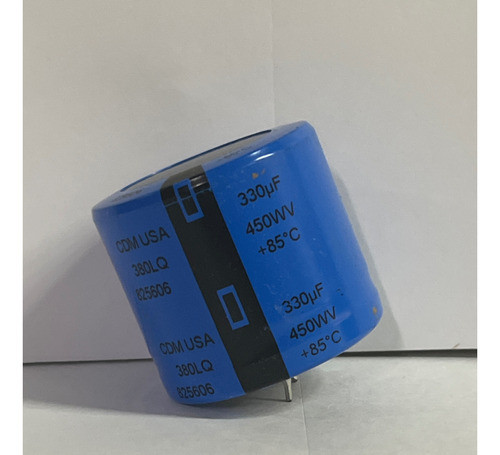 Capacitor Electrolítico Blindado 330mf X 450v  85º 0