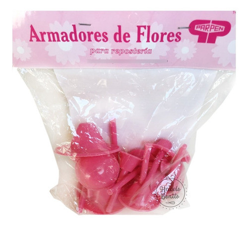Armadores De Flores Reposteria Porcelana Fria Parpen  X14 0