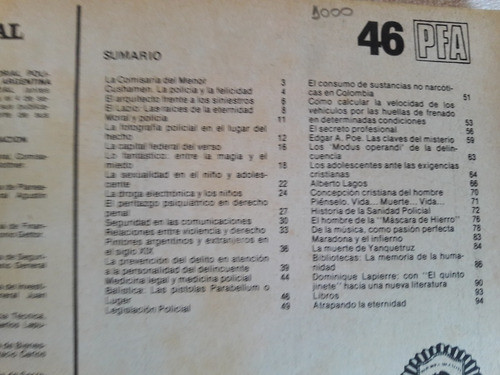 Revista Mundo Policial Nº 46 - Oct/80 Marzo/81 1