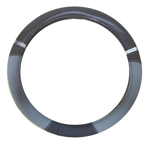 Cubre Volante 38cm Negro Y Gris Clio Kangoo Symbol Twingo 0