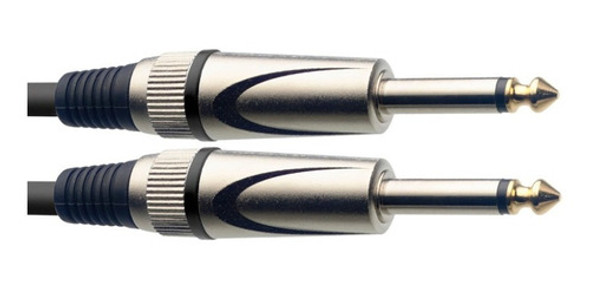 Cable Guitarra Bajo Plug Plug 3 Metros Stagg Sgc3dl 0