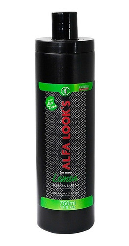 Shaving Gel (gel De Barbear) Alfa Look's Lemon Com 750ml 0