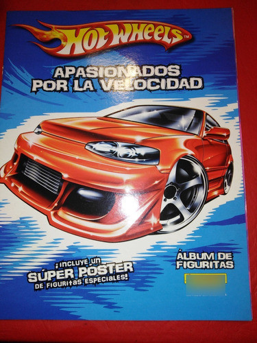 Album Hot Wheels Completo Impecable 0