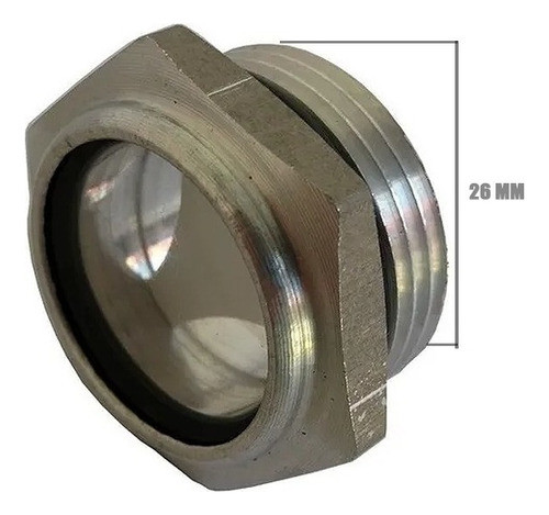 Visor 3/4 Compressor Nível Óleo Aluminio Rosca Bsp 1