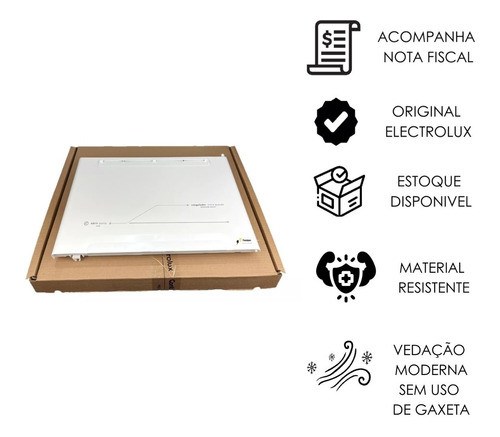 Porta Congelador Geladeira Electrolux Rfe39 Rfe38 Novo + Nf 1