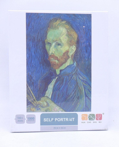 Rompecabeza 1000 Piezas Cuadro Autorretrato Vincent Van Gogh 1