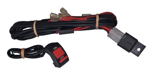 Chicote Elétrico De Farol Auxiliar Milha Moto Até 120 Watts 0