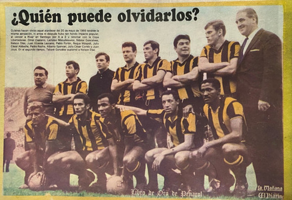 Poster Peñarol Del Libro De Oro 1991 Campeón De 1966 Ez2c 0