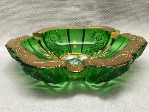 Cenicero Cristal Veneciano Impecable C71 1