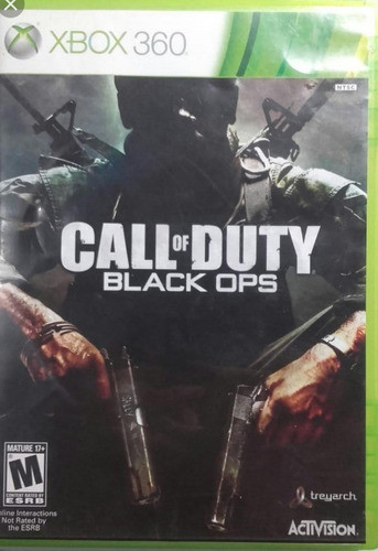 Call Of Duty Black Ops 1 Original Xbox 360 Ntsc Oca 12x99$ ! 0