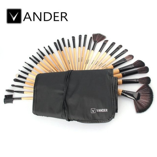 Vander Mango De Madera De 32pcs/set Belleza Maquillaje Cepil 1