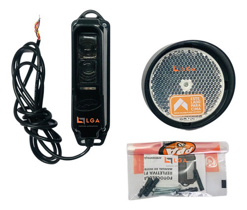 Barrera Infrarroja Fotocelula Reflectiva Espejo Motor Ppa ! 0