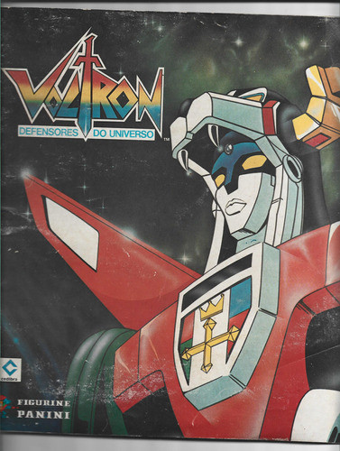 Álbum Figurinha Voltron Defensores Do Universo -completo1984 0