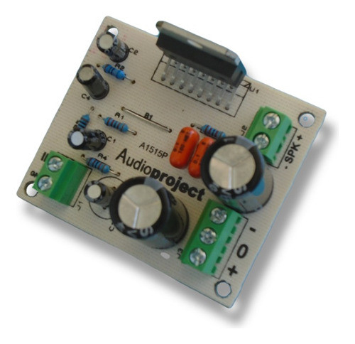 Amplificador Audioproject 100w A1515p-100/4 40+40vcc 1