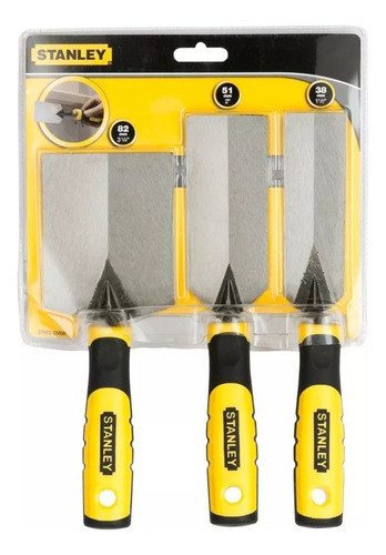 Set De Espátulas Para Bordes Stanley - 3 Piezas 0