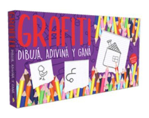 Juego Grafiti 36,5x20x3,5cm Yuyu - 977 0