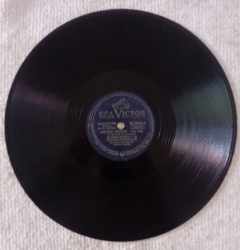 Disco De Pasta De F. Brunelli Y Su Orquesta 0