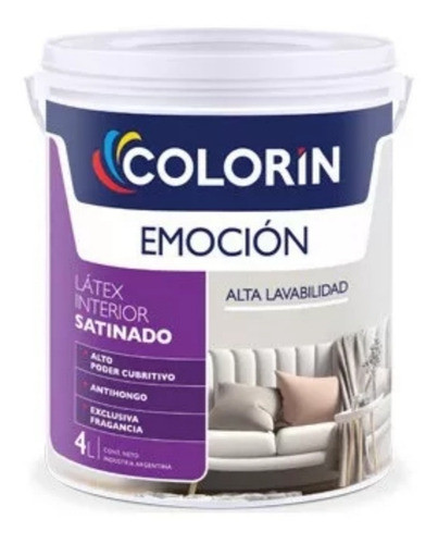 Latex Satinado Emocion Colorin 20 Envio Gratis Pint.don Luis 0