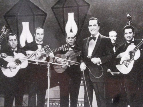 Antigua Foto Hugo Del Carril Tango Vintage 1