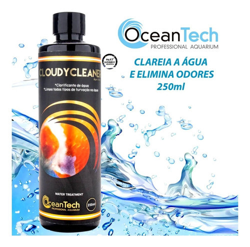Cloudy Cleaner 250ml Clareador Para Aquário Agua Cristalina 1