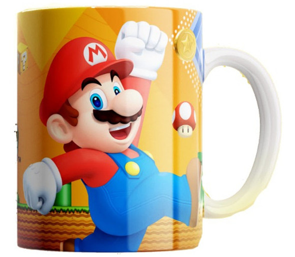 30 Tazas Personalizadas Sublimadas Plasticas Super Mario 0