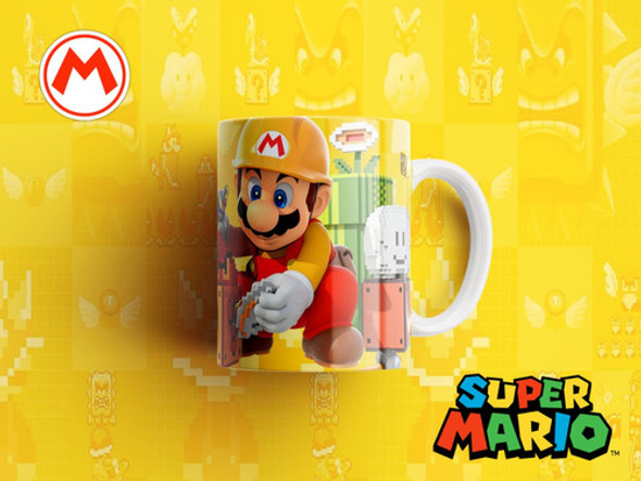 30 Tazas Personalizadas Sublimadas Plasticas Super Mario 1