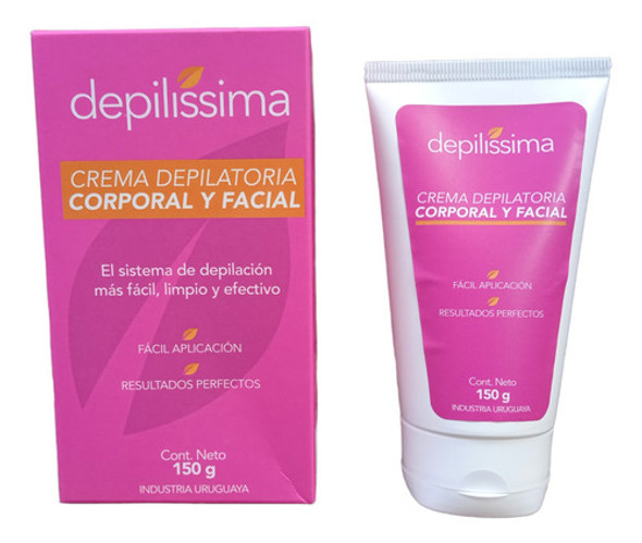 Crema Depilatoria Corporal Y Facial Depilissima 150 Grs 0