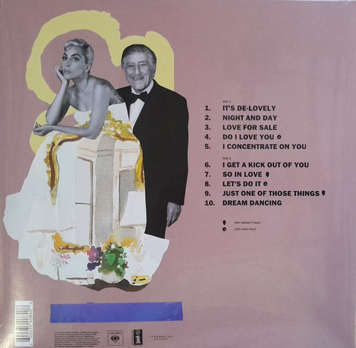 Frt Grátis Lady Gaga Tony Bennett Love For Sale Imp Lacrado 1