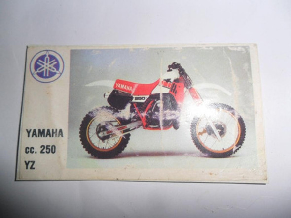 Figurita Figu Moto Yamaha Cc 250 Yz Album Fichu 0