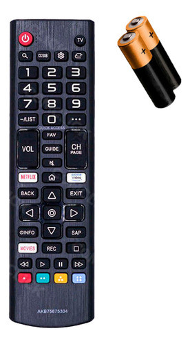 Controle Remoto Akb75675304 Tv LG 50um7510psb 55um7520psb 0