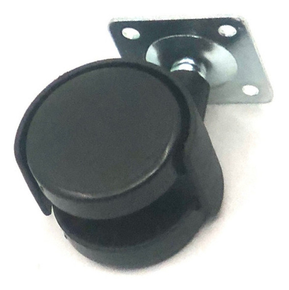 Rueda Plastica Muebles 40mm Giratorias 10kg X50 0
