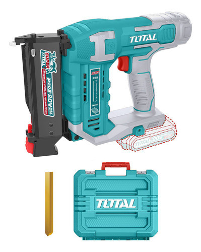 Clavadora Total 20v A Batería, Clavos Madera Para Enchapados 0
