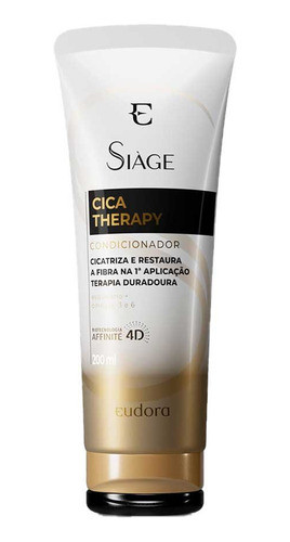 Condicionador Cica Therapy Restaura Fibra Eudora Siage 200ml 0
