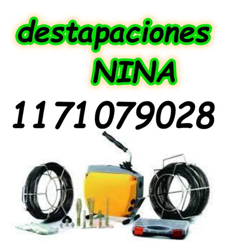 Destapa Cañeria Con Maquina-en Villa Crespo, Belgrano 0