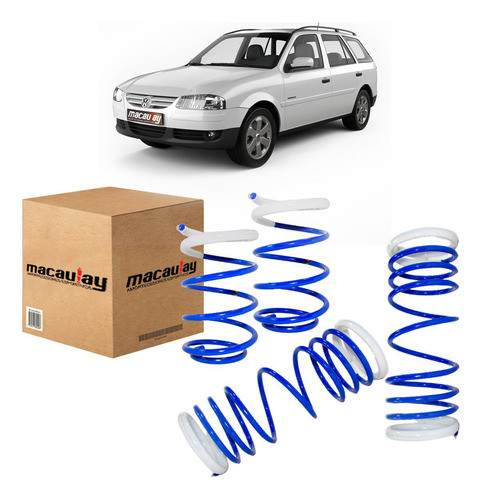 Kit Molas Esportivas Vw Parati G2 G3 G4 Com Batentes 0