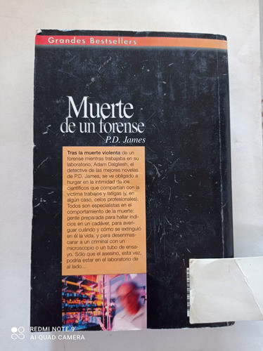 Muerte De Un Forense - P. D. James. 1