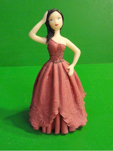Molde Princesita Para Porcelana Fria,rigido,pasta De Goma 0