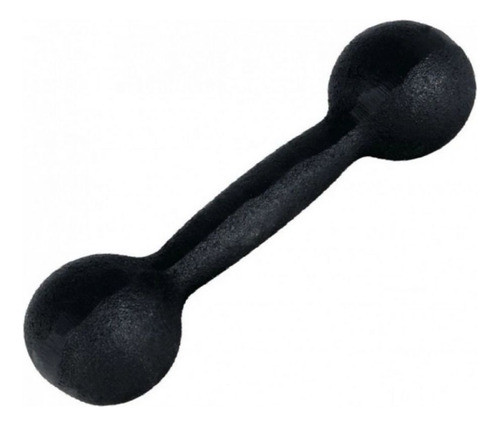Par De Halteres Em Ferro Fundido 5kg Cada Pintado Preto 1