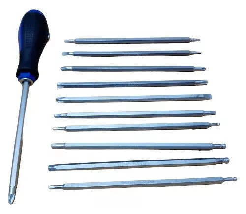 Juego Set Destornillador Puntas 22en1 Ruhlmann Ru6961 0