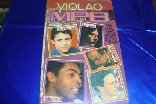 Revista Violao Mpb Serie A 1 / Chico Buarque Gilberto Gil 0