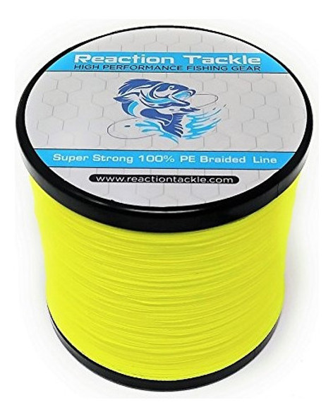 Taladro De Reacción Fluoro Yellow 65lb 150yd 1 Taladro De Reacción Fluoro Yellow 65lb 150yd 1