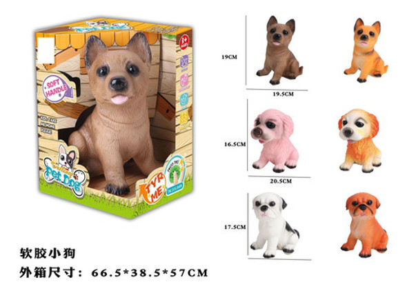 Perro Soft Con Sonido 20cm 0