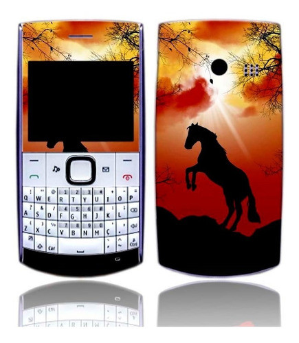 Capa Adesivo Skin377 Para Nokia X2-01 1