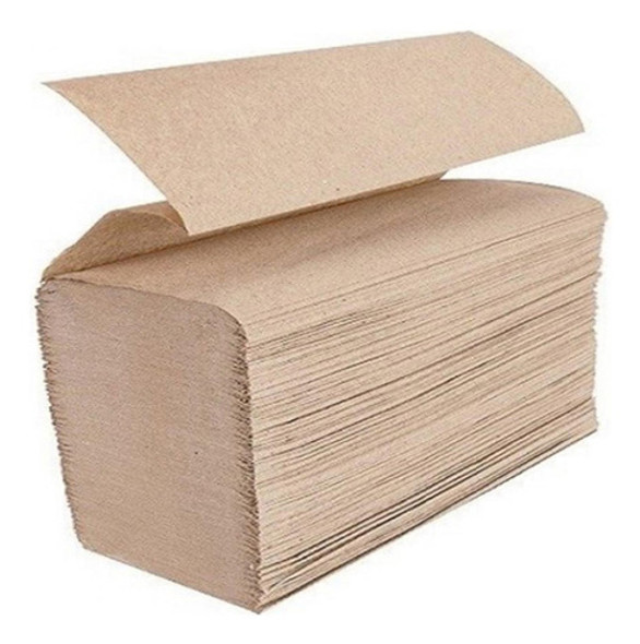 2 Cajas Toallas Intercaladas Manos Beige Premium 20x24 X2500 0