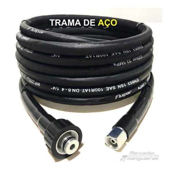 Mangueira Lavadora Wap Atacama Smart Ousada Plus - 5mt. Aço 0 Mangueira Lavadora Wap Atacama Smart Ousada Plus - 5mt. Aço 0